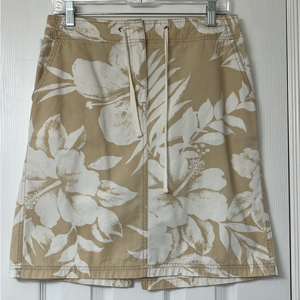 NY&C Floral Tan Skirt